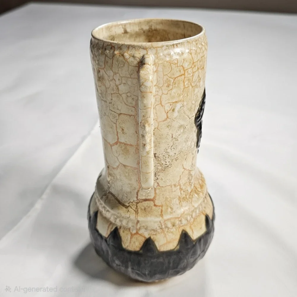 Vintage Ditmar Urbach Czech Art Pottery Vase 10377‎ Czechoslovakia